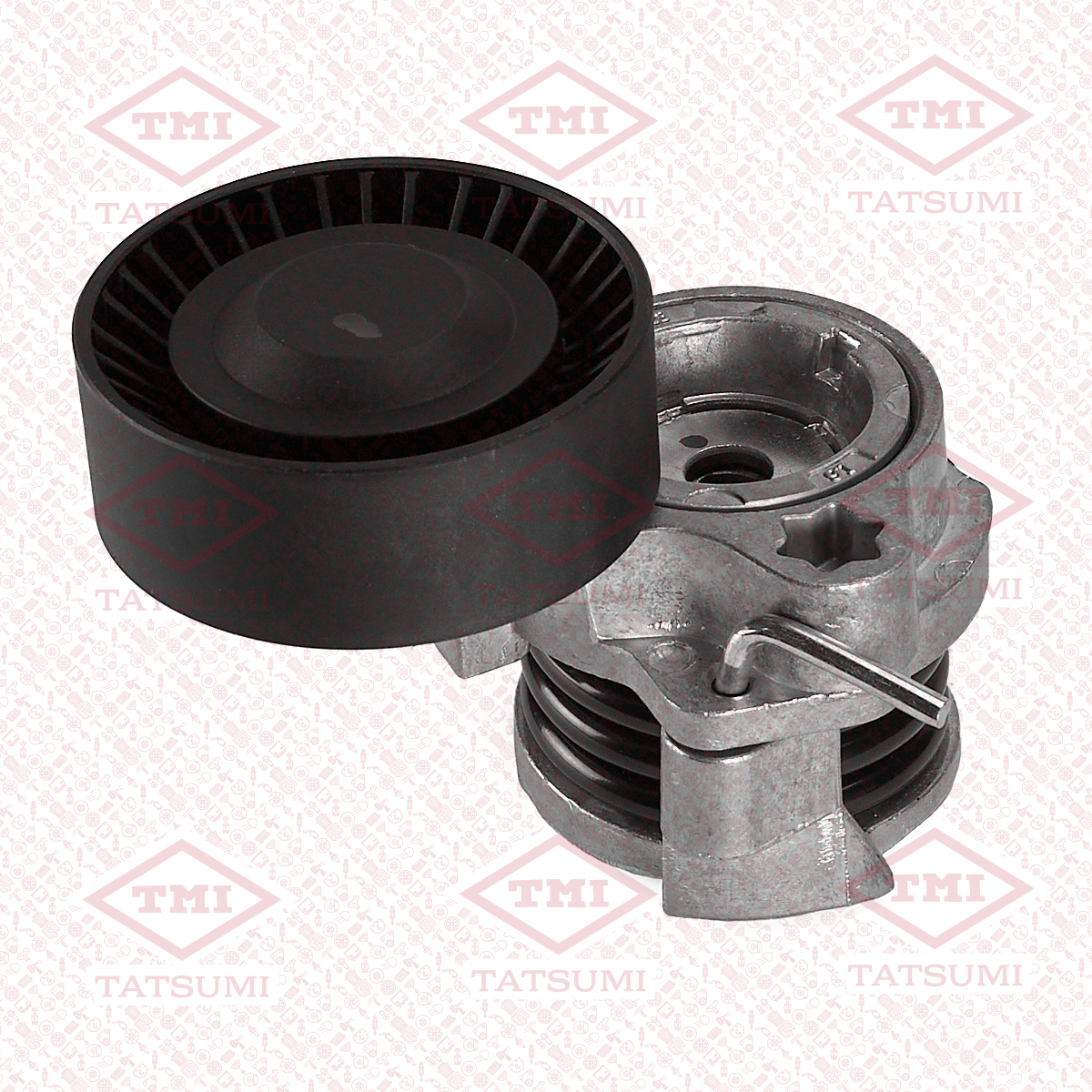 Натяжитель поликлин.ремня с роликом