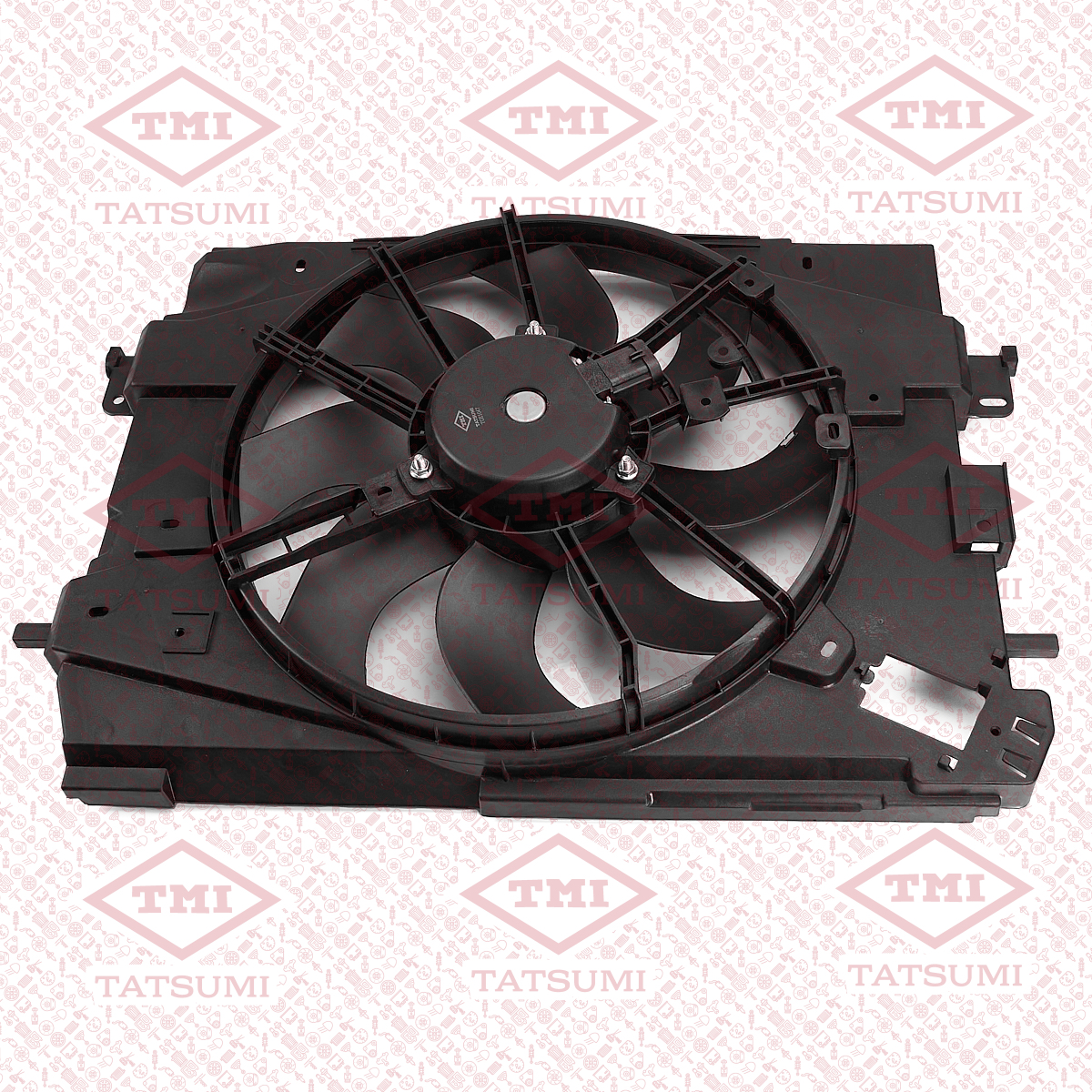 Вентилятор радиатора (с кожухом)