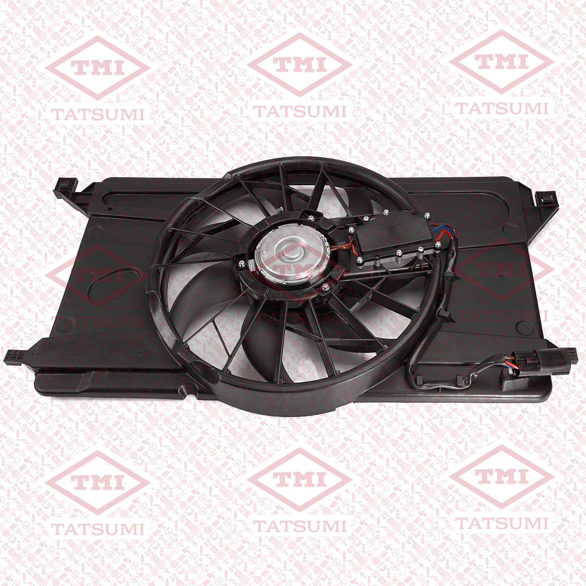 Вентилятор радиатора (с кожухом)