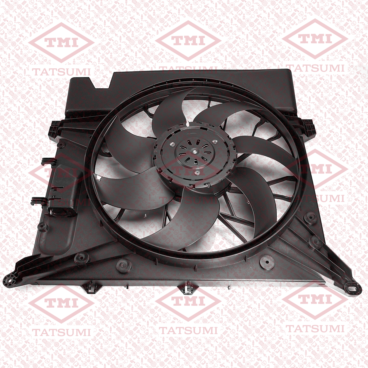 Вентилятор радиатора (с кожухом)