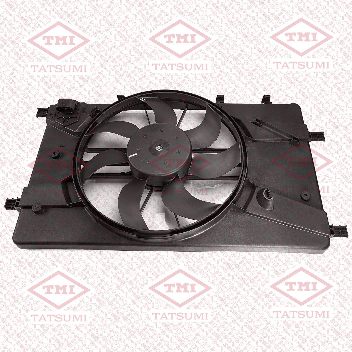 Вентилятор радиатора (с кожухом)